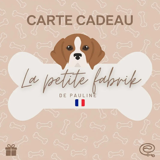 Carte cadeau La petite fabrik de Pauline