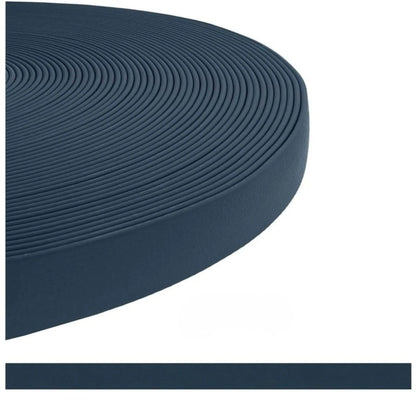 sangle enduite TPU pour chien bleu nuit kerosene- alternative au BioThane