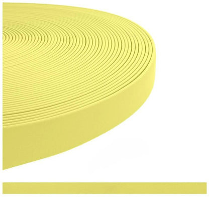 sangle_enduite_TPU_pour_chien_pastel jaune_-_alternative_au_BioThane